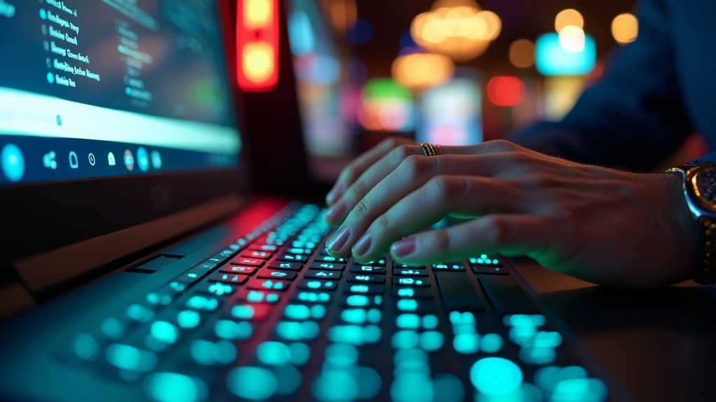 Usuario ingresando un código promocional en un formulario de casino